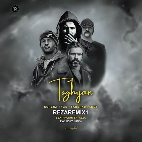 دانلود ریمیکس آهنگ طغیان از علی سورنا و یاس و فرشاد و عارض